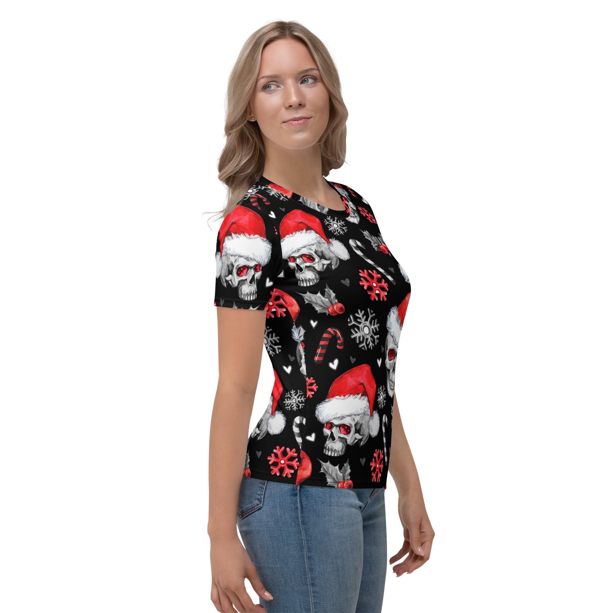 Christmassy Skulls T-shirt