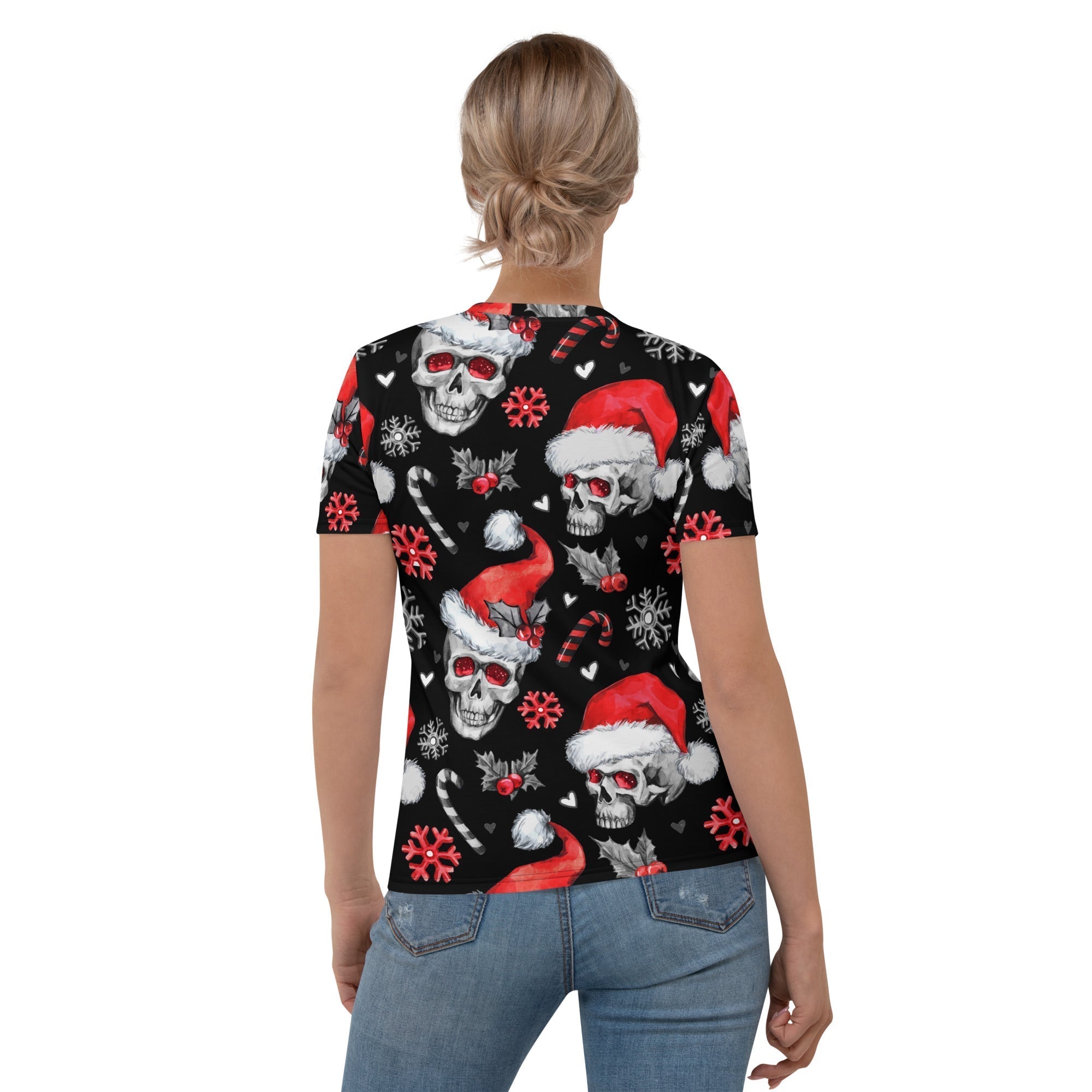 Christmassy Skulls T-shirt