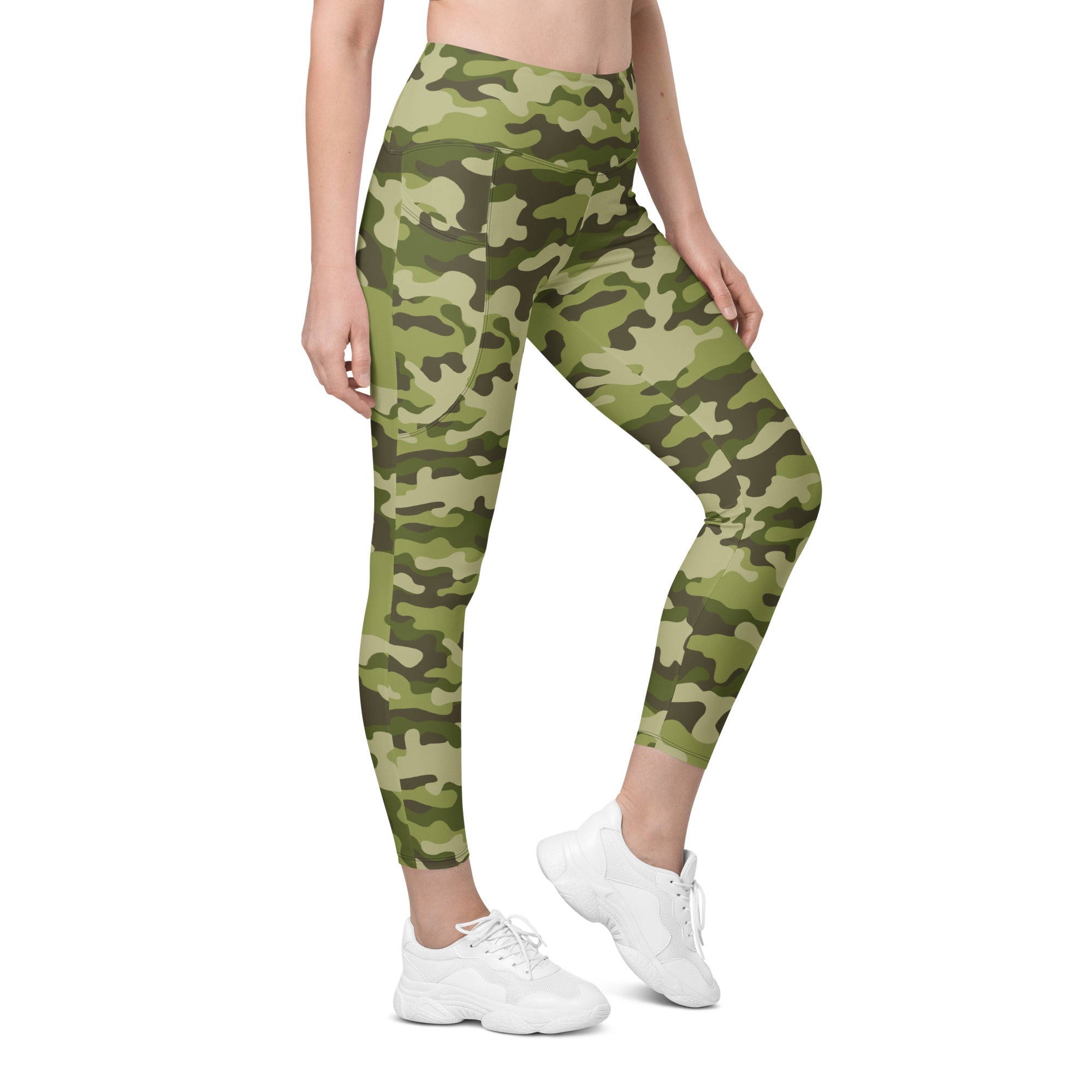 Classic Camo Leggings With Pockets