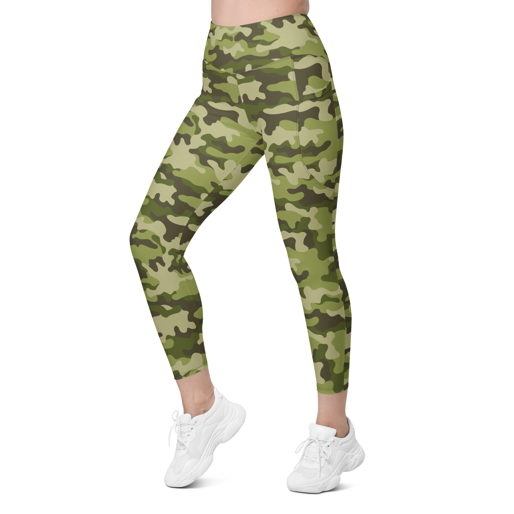 Classic Camo Leggings With Pockets