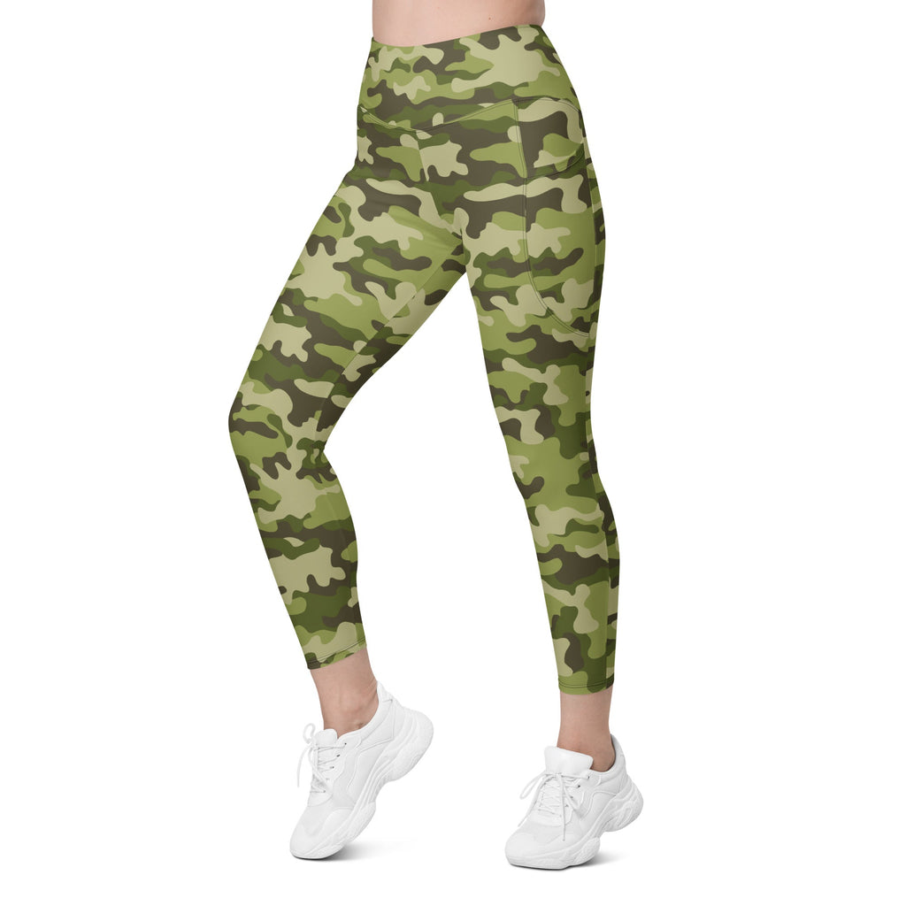 Classic Camo Leggings With Pockets