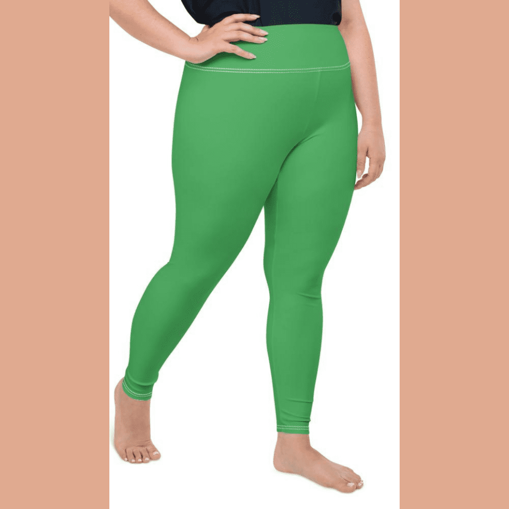 Clover Green Plus Size Leggings