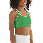 Clover Green Sports Bra