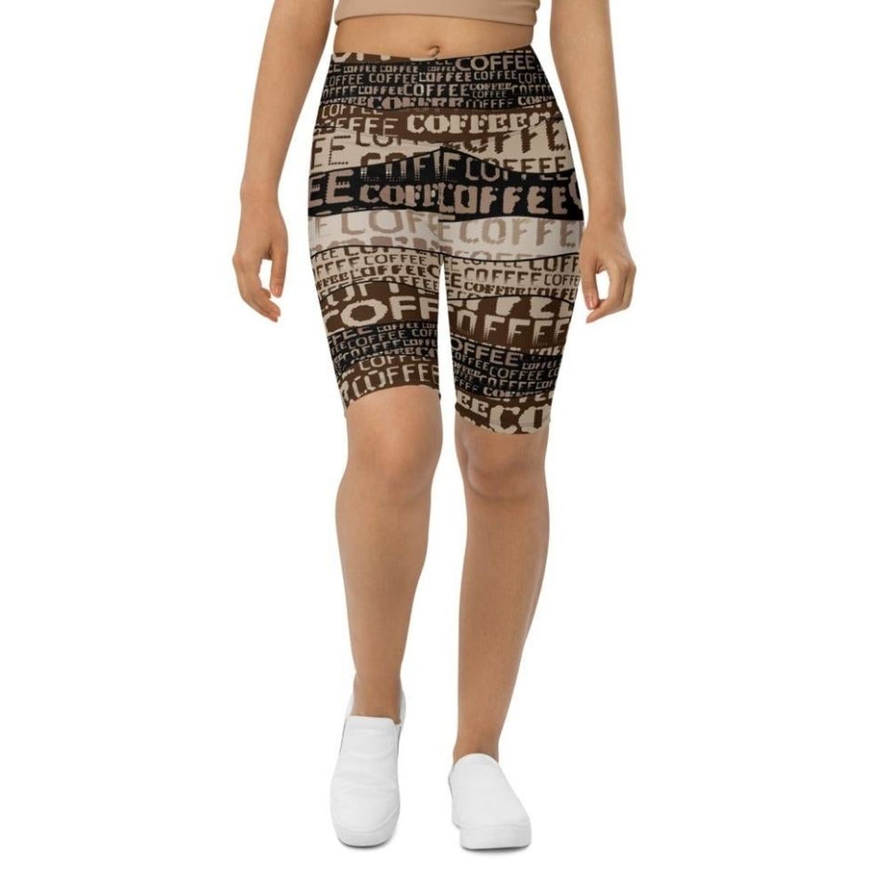Coffee Biker Shorts