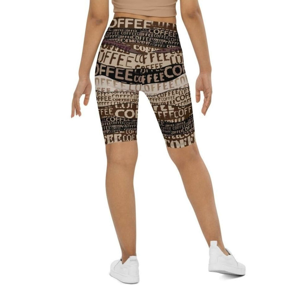 Coffee Biker Shorts