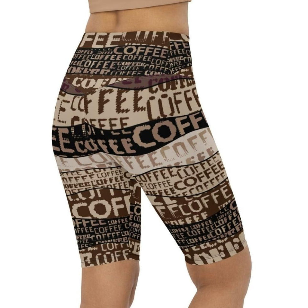 Coffee Biker Shorts