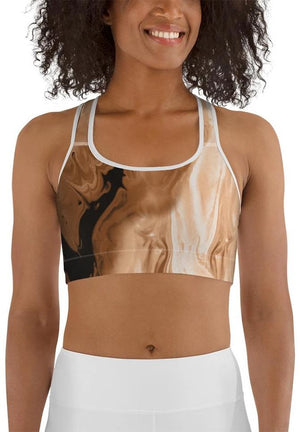 Coffee Essence Sports Bra