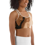 Coffee Essence Sports Bra