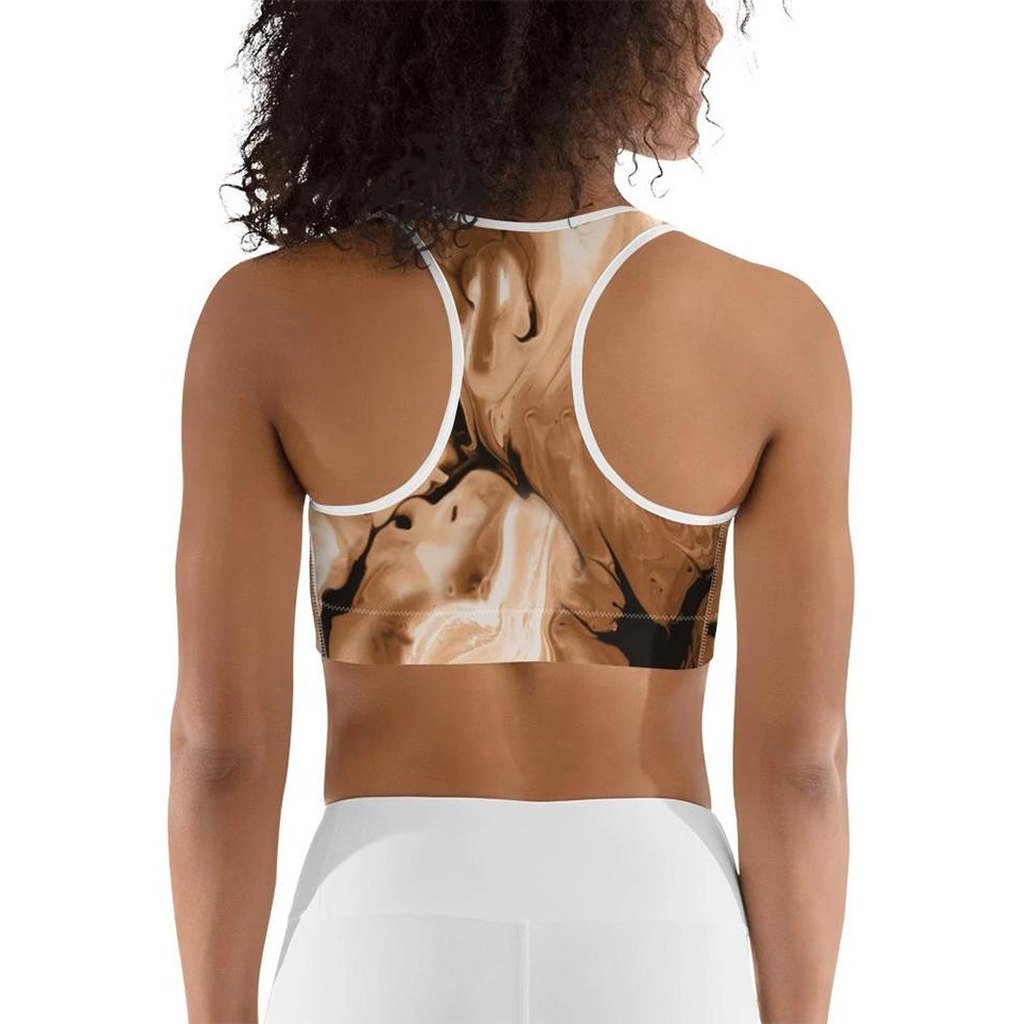Coffee Essence Sports Bra