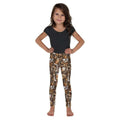 Coffee Shop Print Kid's Leggings