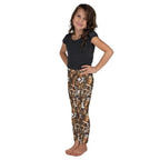 Coffee Shop Print Kid's Leggings