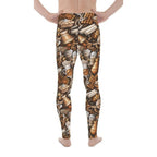 Coffee Shop Print Men's Leggings