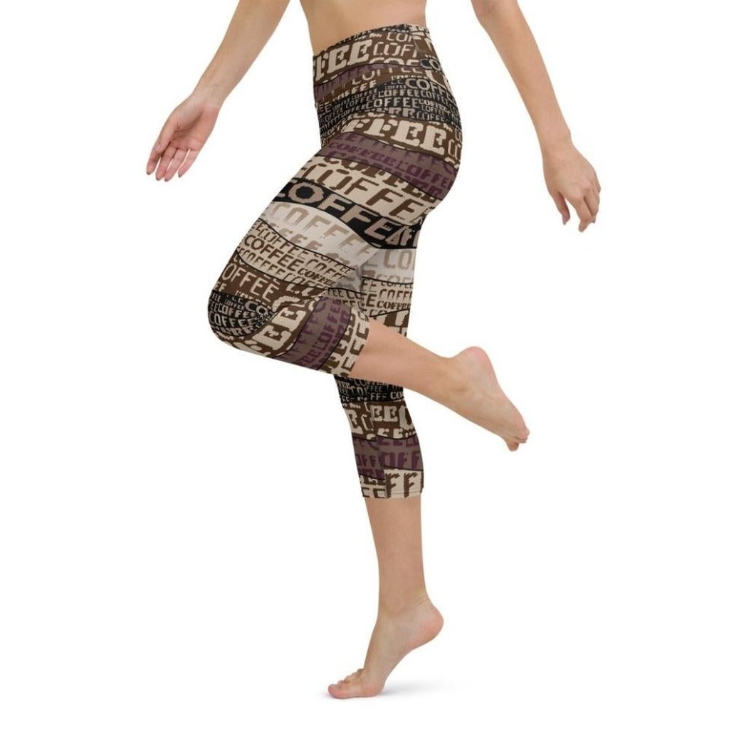 Coffee Yoga Capris