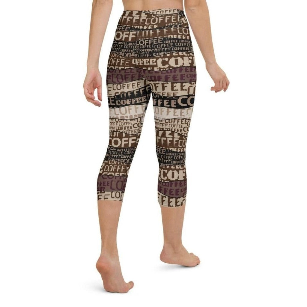 Coffee Yoga Capris
