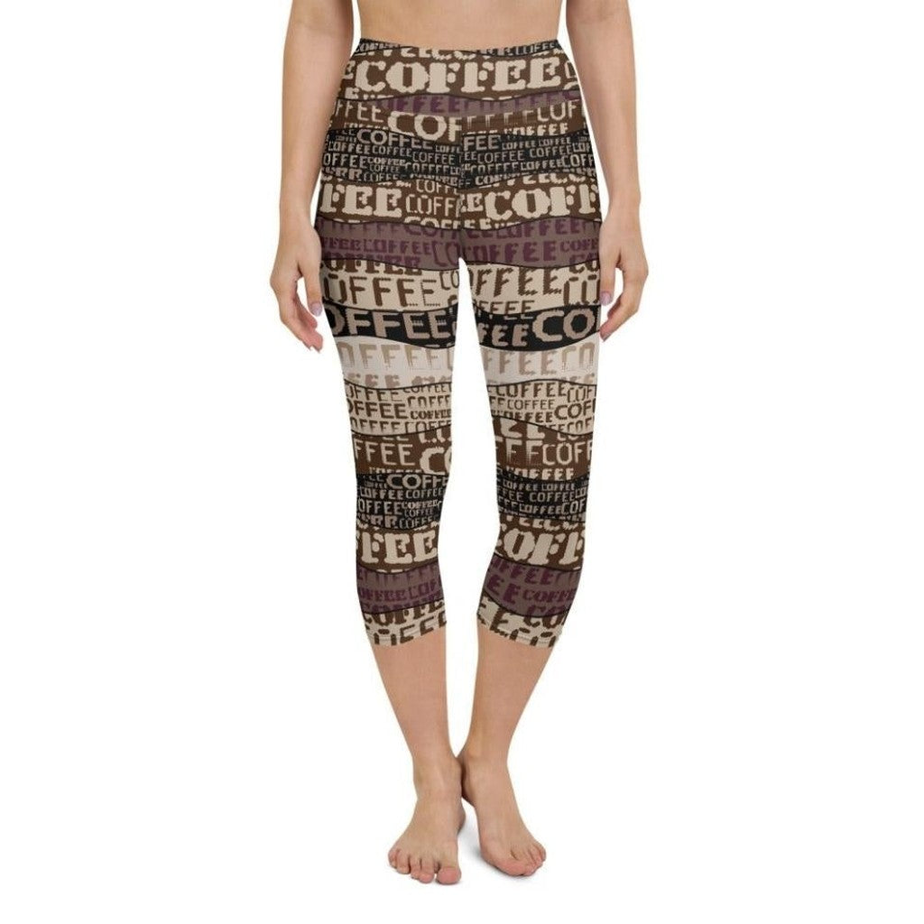 Coffee Yoga Capris