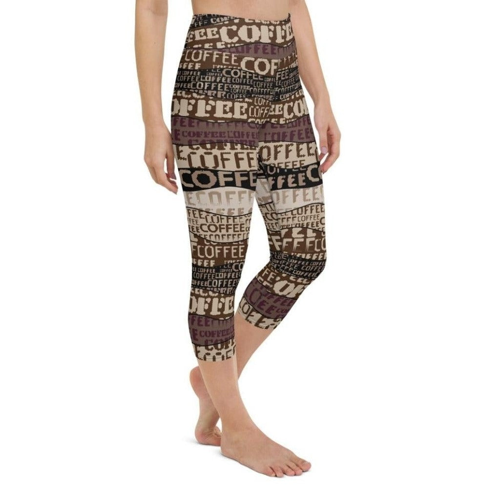 Coffee Yoga Capris