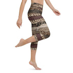 Coffee Yoga Capris