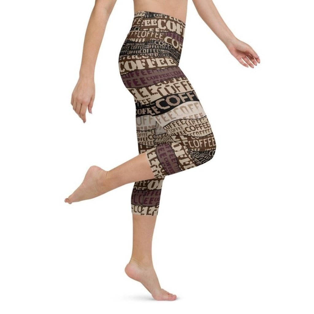 Coffee Yoga Capris