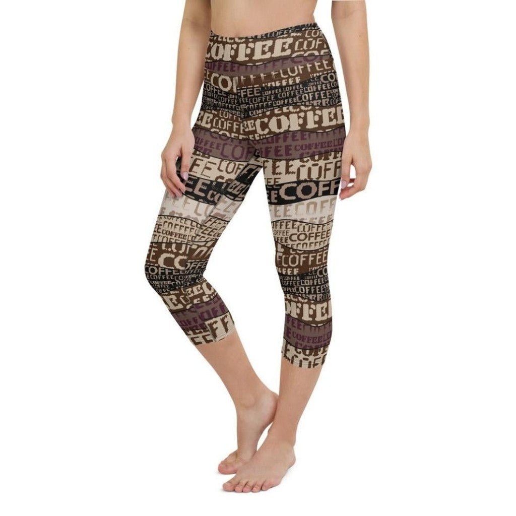 Coffee Yoga Capris