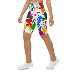 Color Splash Biker Shorts
