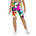 Color Splash Biker Shorts