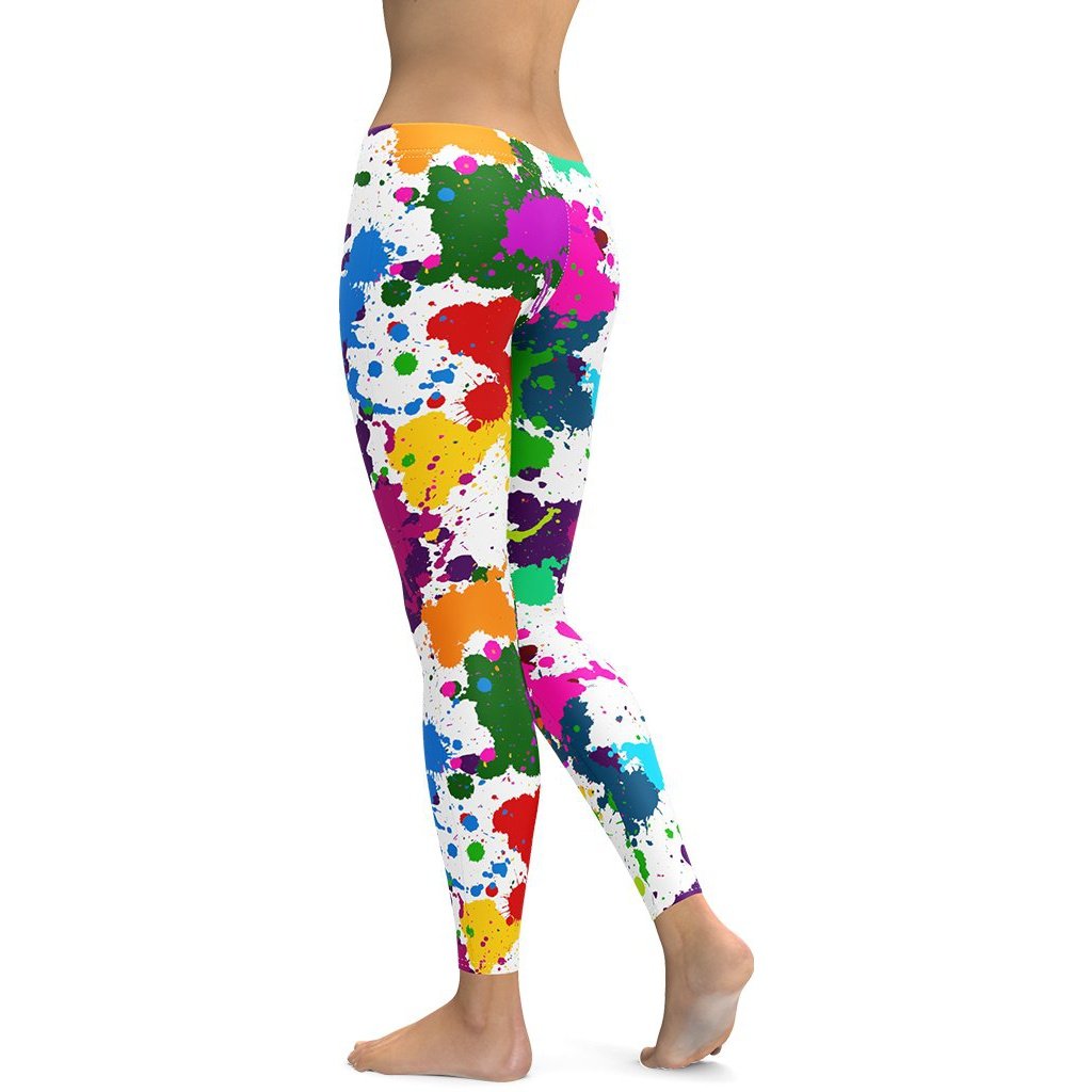 Funky Spring Season Stretchy Leggings – Mouse Humper