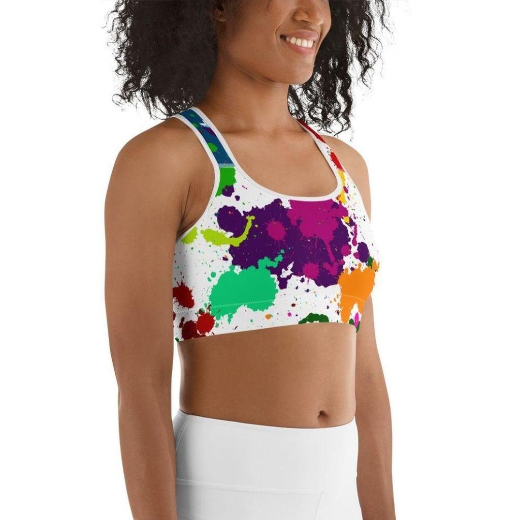 Color Splash Sports Bra