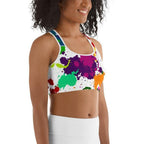 Color Splash Sports Bra
