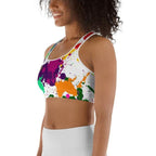Color Splash Sports Bra
