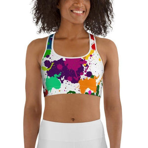 Color Splash Sports Bra