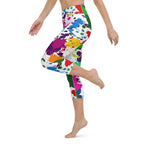 Color Splash Yoga Capris