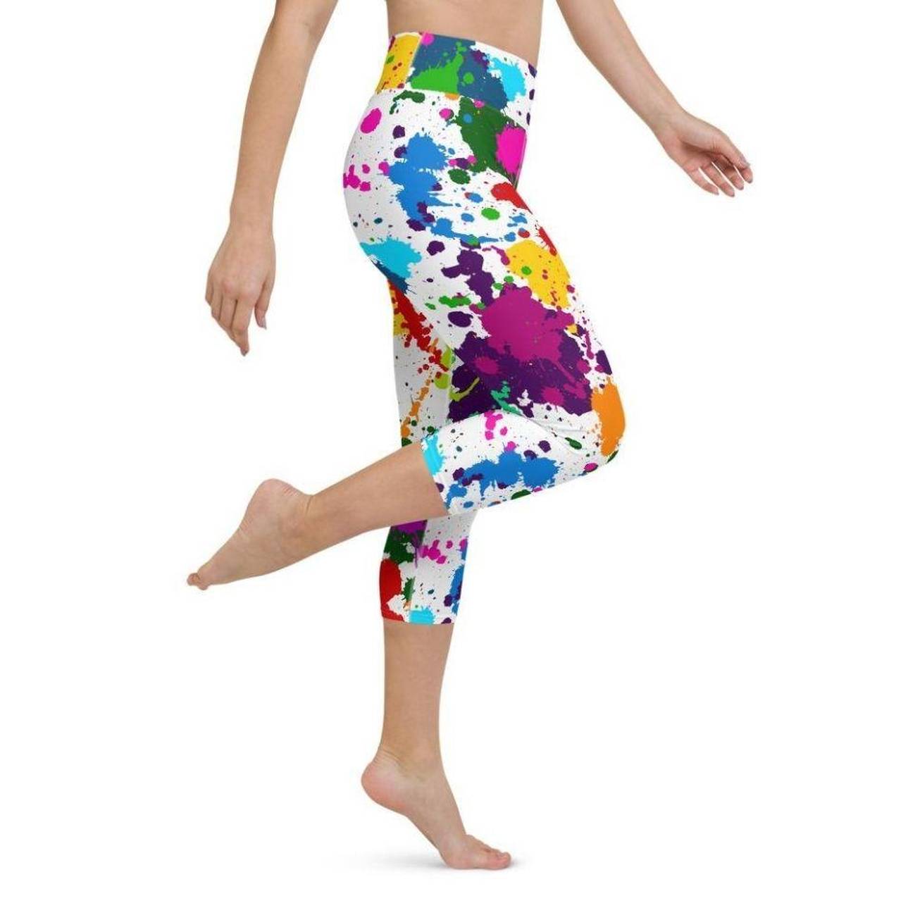 Color Splash Yoga Capris