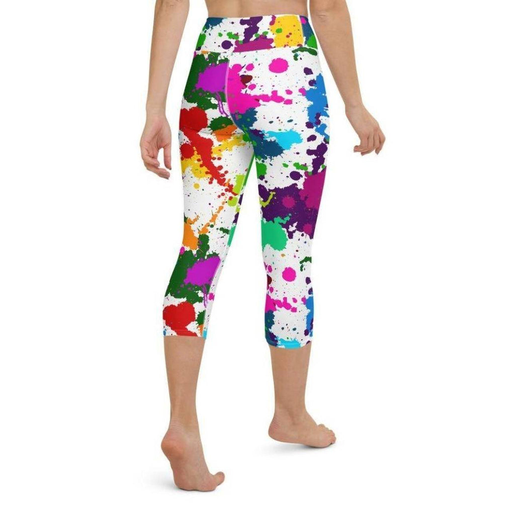 Color Splash Yoga Capris