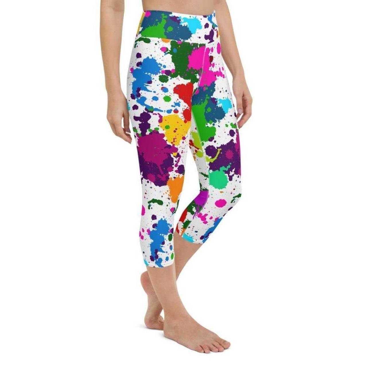 Color Splash Yoga Capris