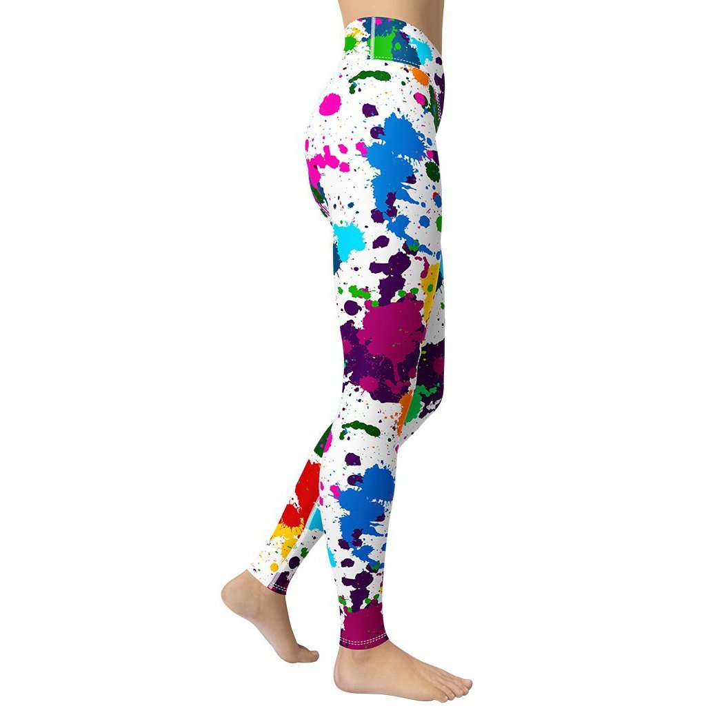 Color Splash Yoga Leggings