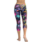 Colorful Abstract  Capris