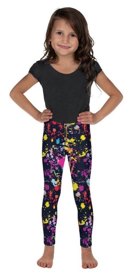 Colorful Abstract Kid's Leggings