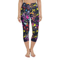 Colorful Abstract Yoga Capris