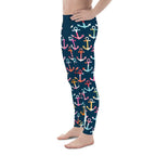 Colorful Anchor Men's Leggings