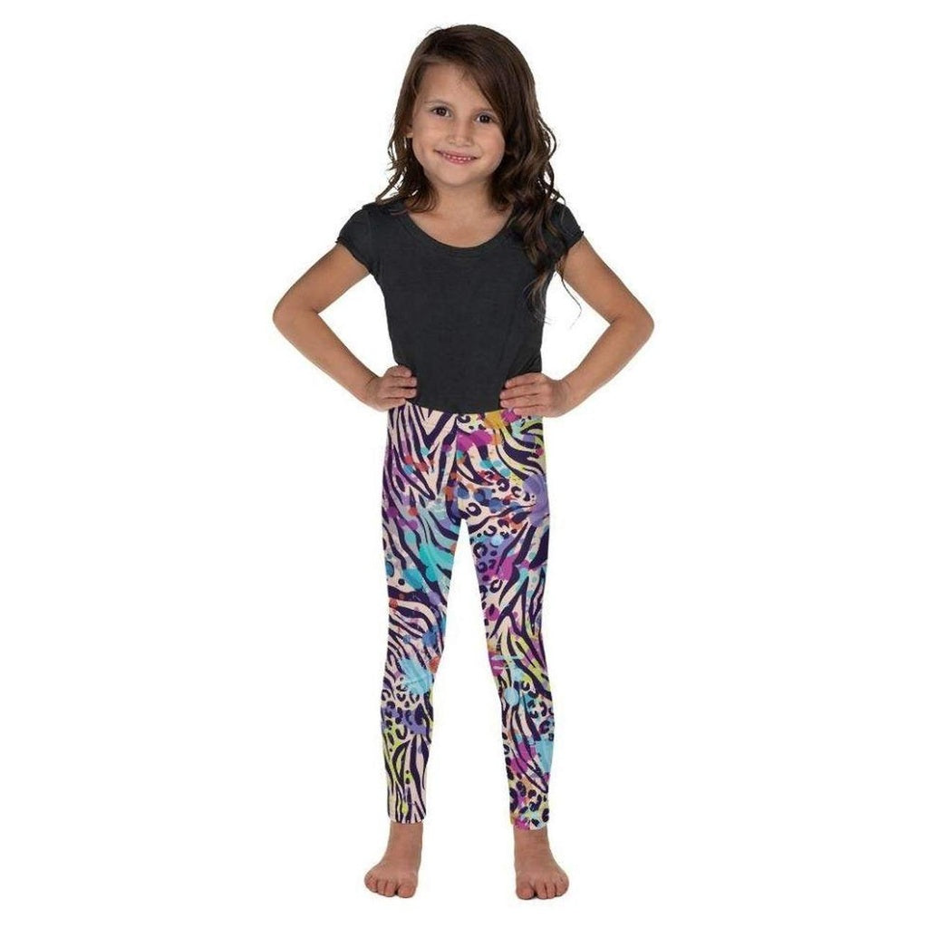 Colorful Animal Print Symbiosis Kid's Leggings