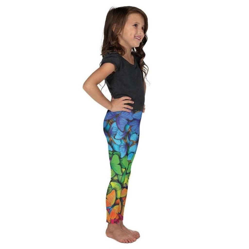 Colorful Butterflies Kid's Leggings