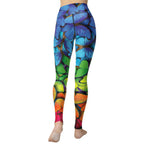 Colorful Butterflies Yoga Leggings