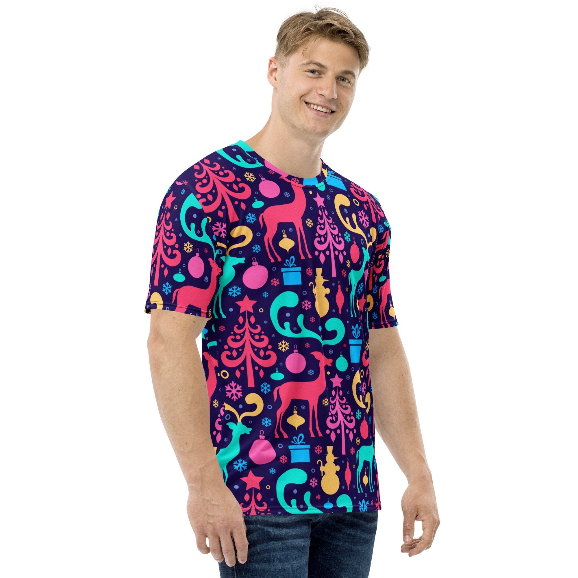 Colorful Christmas Men's T-shirt