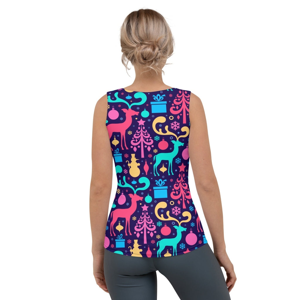 Colorful Christmas Tank Top
