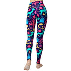 Colorful Christmas Yoga Leggings - FiercePulse - Premium Workout Leggings - Yoga Pants