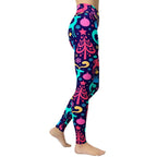 Colorful Christmas Yoga Leggings - FiercePulse - Premium Workout Leggings - Yoga Pants