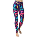 Colorful Christmas Yoga Leggings - FiercePulse - Premium Workout Leggings - Yoga Pants