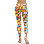 Colorful Easter Eggs Leggings