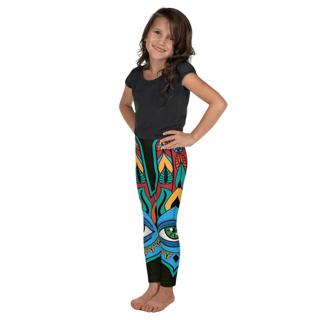Colorful Eye Symbol Kid's Leggings