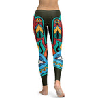 Colorful Eye Symbol Leggings